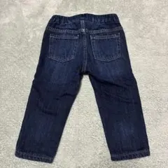 GAP⭐︎ダークデニム ストレートパンツ 12-18ヶ月　80cm ウエストゴム