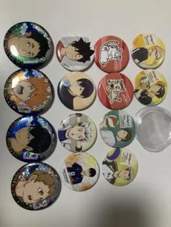 ハイキュー缶バッチ