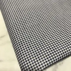 ③在庫限り　250cm ミジンコギンガム　TCブロード 生地　ハギレ