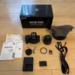 ✨予備電池付き✨❤️Canon EOS R50 近遠対応USMレンズ❤️ - メルカリ
