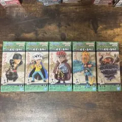 ワンピース ワールドコレクタブルフィギュア5点セット