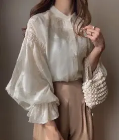 ジャガード トップス s