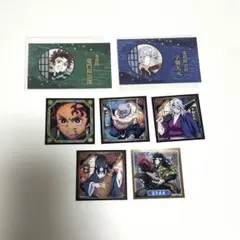 名刺カードコレクション 鬼滅の刃 シール烈伝 竈門炭治郎 宇髄天元 冨岡義勇 他