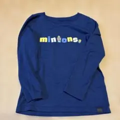ヒートテック　ミニオンズ 長袖カットソー 120