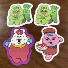 おぱんちゅうさぎステッカー 3枚セット