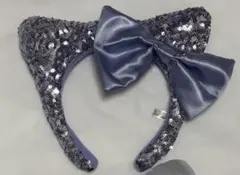 【usj】 スパンコール キティ カチューシャ パープル