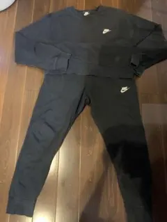 Nike ブラック グレー　スウェットセット L/M S