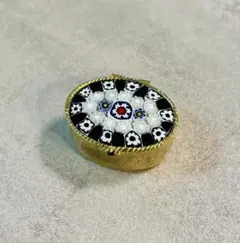 【お値下げ】ベネチアンガラス　アクセサリーケース　ピルケース　小物入れ