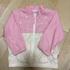 MIKI HOUSE ピンクウサギ刺繍アウター 90