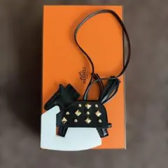 HERMES エルメス チャーム ロデオ ロック スタッズ ゴールド金具 希少