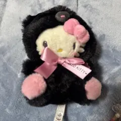 サンリオ まっくろあにまるず ハローキティ ぬいぐるみマスコット