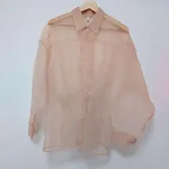 TOP NOTE 美品＊シースルーシャツ　ブラウス