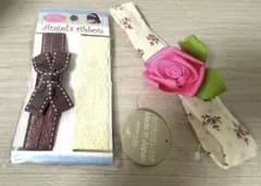 Bijoux&Bee & Angels ribbon ヘアバンド　3個セット
