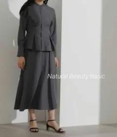 Natural Beauty Basic ピンタックブラウスのサムネイル