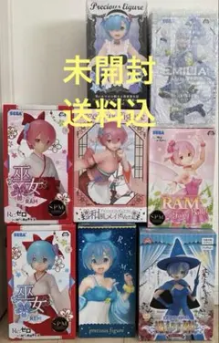 リゼロ フィギュア　まとめ売り