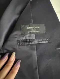 COMME CA ISM ネイビー ブレザー 120Aのサムネイル