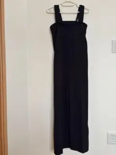 ヤマダヤ　Aga ネイビーストライプサロペット