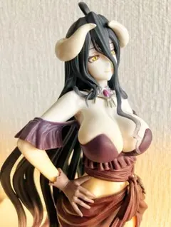 オーバーロード　アルベド　美少女　フィギュア　箱無し翼無し色落ち値下げ