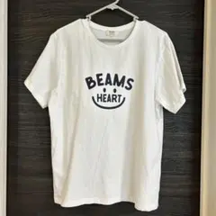 BEAMS HEART 半袖 Tシャツ ホワイト Lサイズ