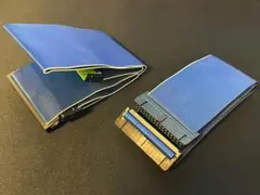 IDEフラットケーブル 40pin×1　34pin×1　セットのサムネイル