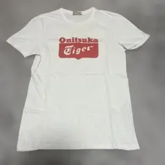 Onitsuka Tiger ホワイト Tシャツ ロゴTシャツ