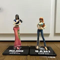ONEPIECE フィギュア セット DEAD OR ALIVE /ロビン＆ナミ