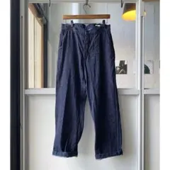 COMOLI デニムオーバーパンツ サイズ0