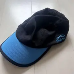 美品　Find-Out メッシュキャップ 黒と水色　フリーサイズ　男女兼用のサムネイル