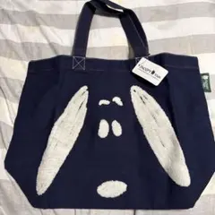 [未使用品]SNOOPY TOWN スヌーピー トートバッグ