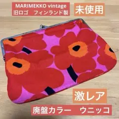 【激レア】廃盤／未使用　marimekko vintage unikko ポーチのサムネイル