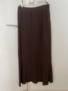 LOWRYS FARM ナゲットリブフレアスカート