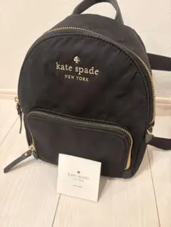 【美品】 Kate Spade NEW YORK ミニリュック ブラック