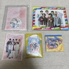 WEST.ステッカー・メモ・写真・クリアファイル5点セット