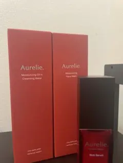 Aurelie オイルクレンジングウォーター・フェイスウォッシュ・リッチセラム