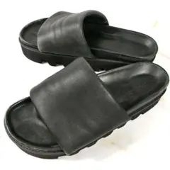 JIL SANDER プラットフォーム サンダル ブラックのサムネイル