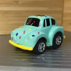 イチコー ブリキ製 フォルクスワーゲン ビートル ミニカー 青色 - メルカリ