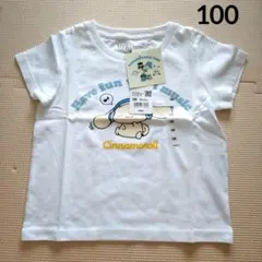 100 新品未使用 ユニクロ シナモロール Tシャツ サンリオ