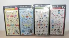 スヌーピー　ボンボンドロップ　4枚セット　シール