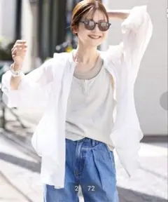 【新品】スローブイエナ　ブラウス シャツ ラミースキッパーシャツ レディース