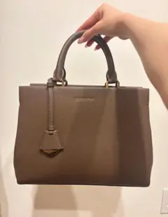 正規品CHARLES & KEITH ブラウン ハンドバッグ 3WAY | Mercari