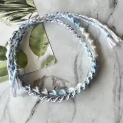 【2本set】ミサンガ アンクレット ブレスレット