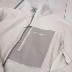 mont-bell フリースジャケット クリーム色