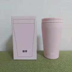 【未使用】UNIQLO ユニクロ ピンク ステンレスボトル タンブラー 購入特典