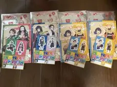 すき家　鬼滅の刃　全集中！ノート&シール　　3種類4つセット