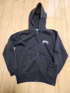 10oz スウェットフルジップパーカ （裏起毛）BLACK最終