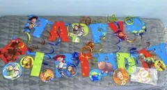 トイストーリー　ガーランド　スワールデコセット