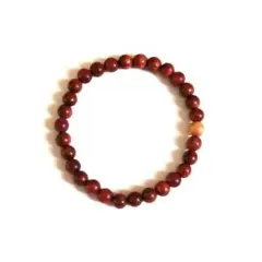 木製ビーズ ブレスレット　内径17cm