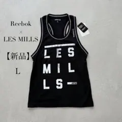 【新品】Reebok LESMILLS タンクトップ ボディコンバット ブラックのサムネイル