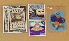 ONEPIECE　エッグヘッド編　ステッカー　シール　フランキー　まとめ売り