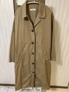 Samanasa Mos2 ベージュ ロングコート